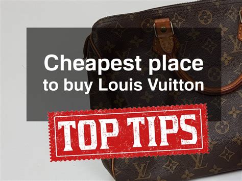 louis vuitton cheapest country.